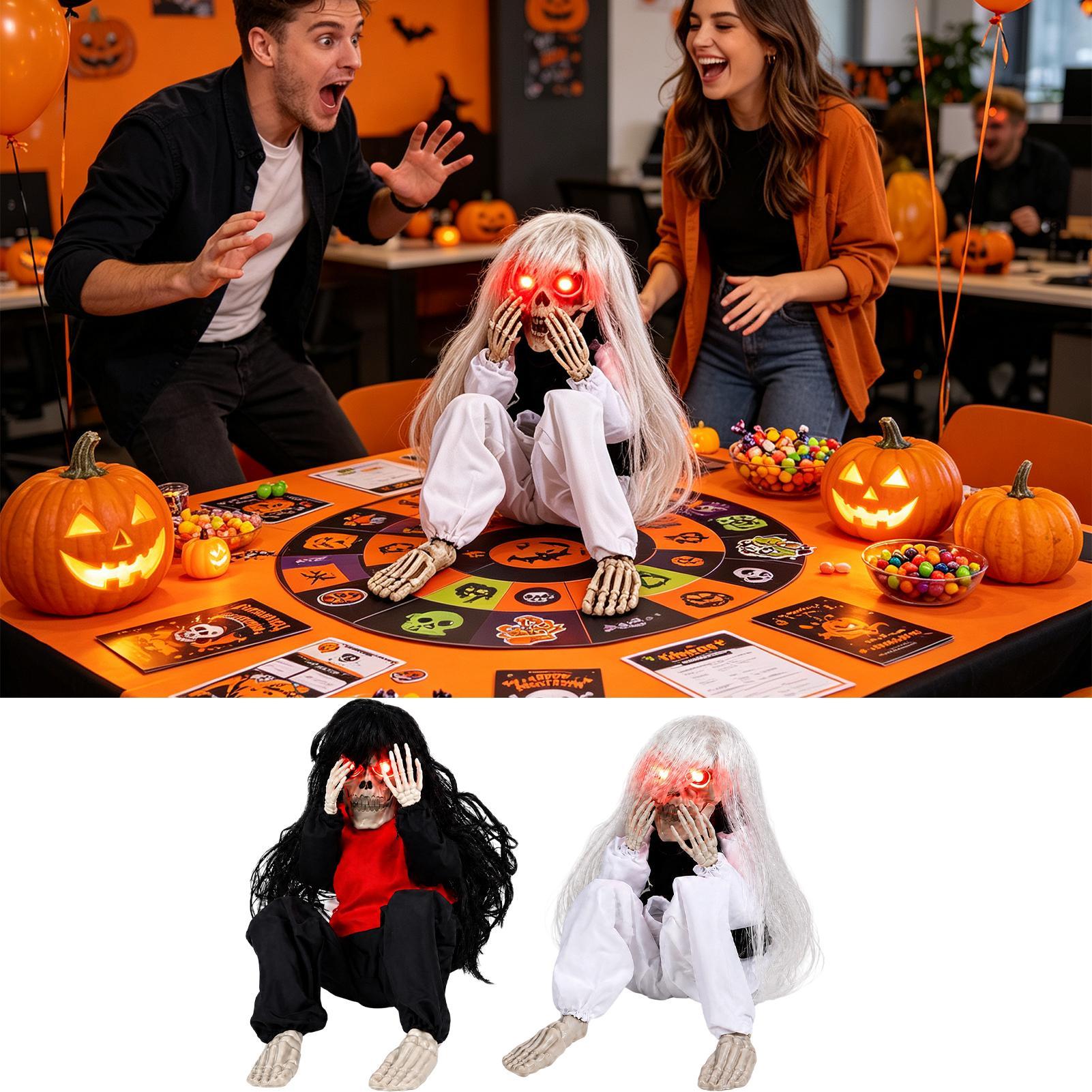 زينة الهالوين على شكل هيكل عظم - مراجعة Halloween Skeleton Decoration وسعره