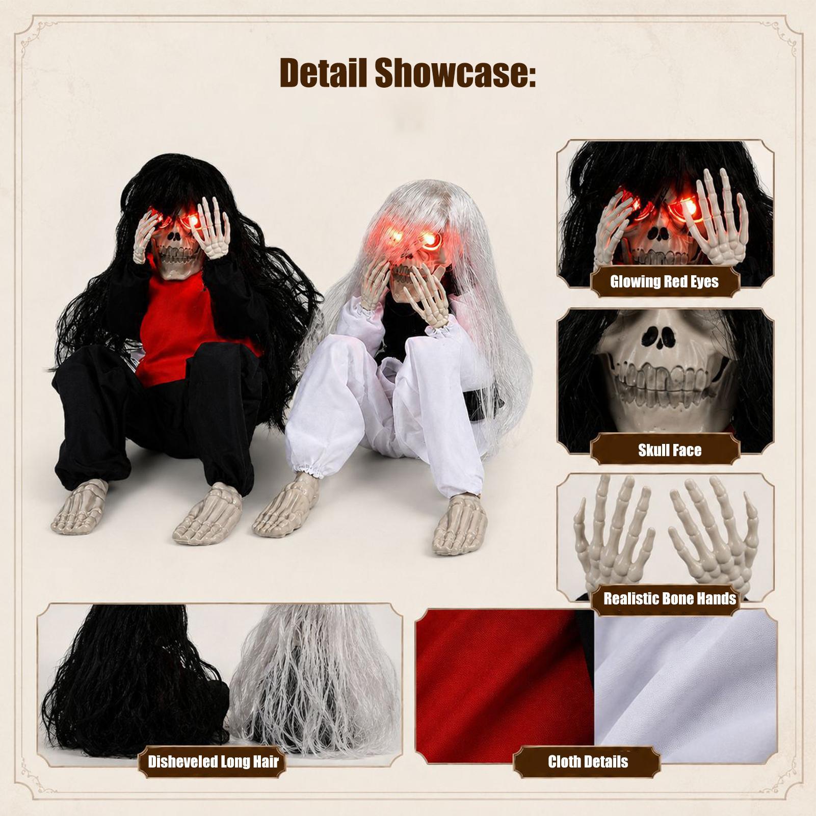 زينة الهالوين على شكل هيكل عظم - مراجعة Halloween Skeleton Decoration وسعره