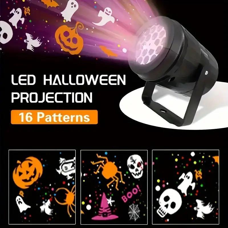 مصباح إسقاط LED للهالوين للاست - مراجعة Pumpkin Lantern Halloween وسعره