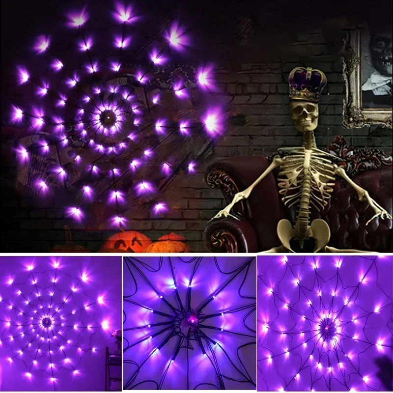1-4 قطع من أضواء السلسلة LED ع - مراجعة Halloween Led String Lights Orange وسعره