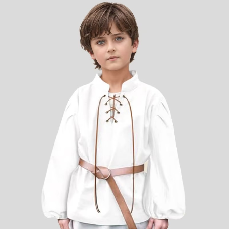 قميص قراصنة العصور الوسطى للأو - مراجعة Halloween Costume Kids وسعره