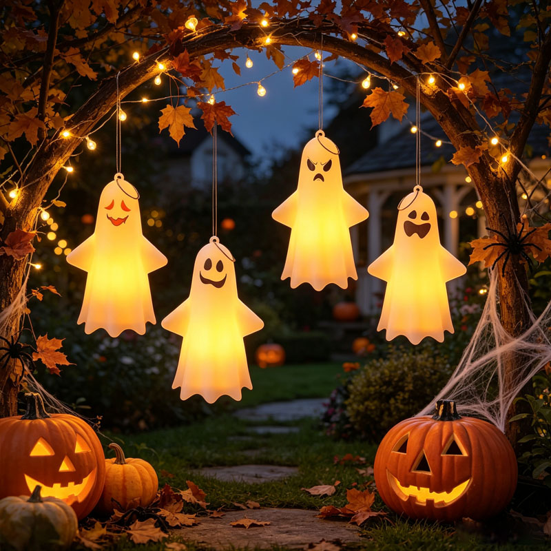 فانوس شبح الهالوين المصغر المع - مراجعة Pumpkin Lantern Halloween وسعره