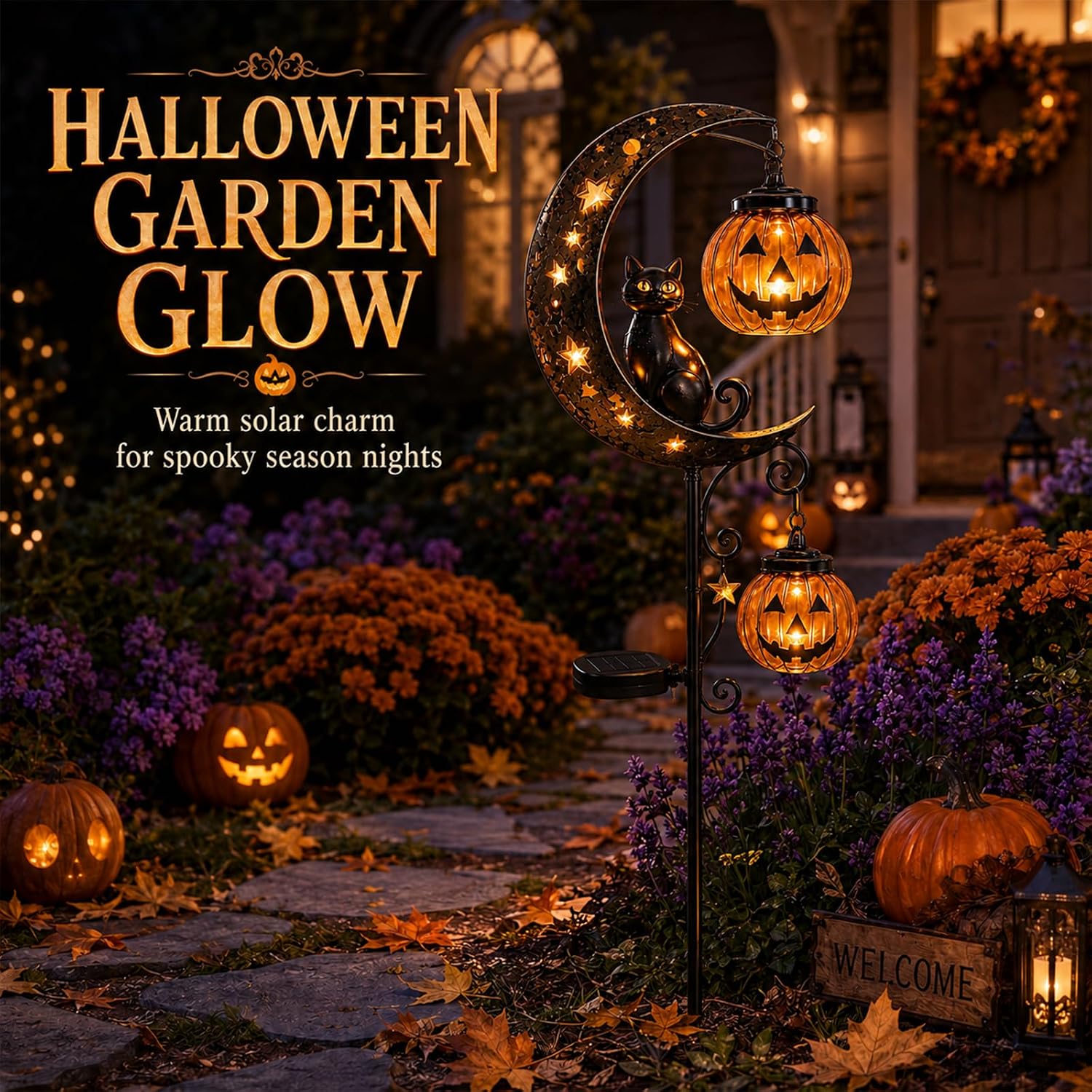 مصباح LED خارجي جديد يعمل بالط - مراجعة Halloween Pumpkin Decor Led وسعره