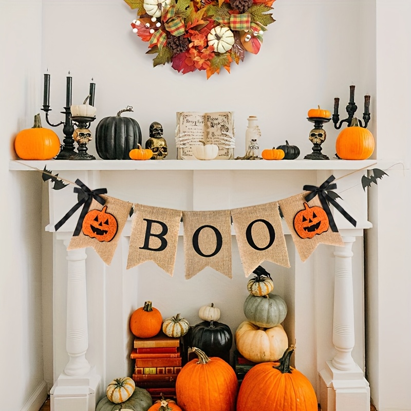 مجموعة واحدة من لافتات الهالوي - مراجعة Pumpkin Lantern Halloween وسعره