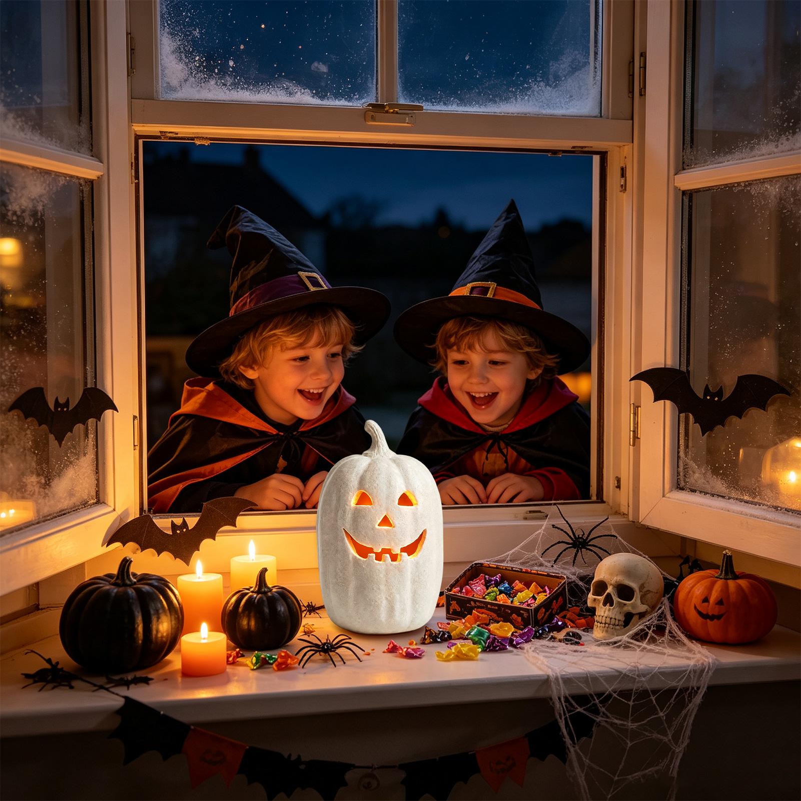 ديكورات اليقطين للهالوين، فانو - مراجعة Pumpkin Lantern Halloween وسعره