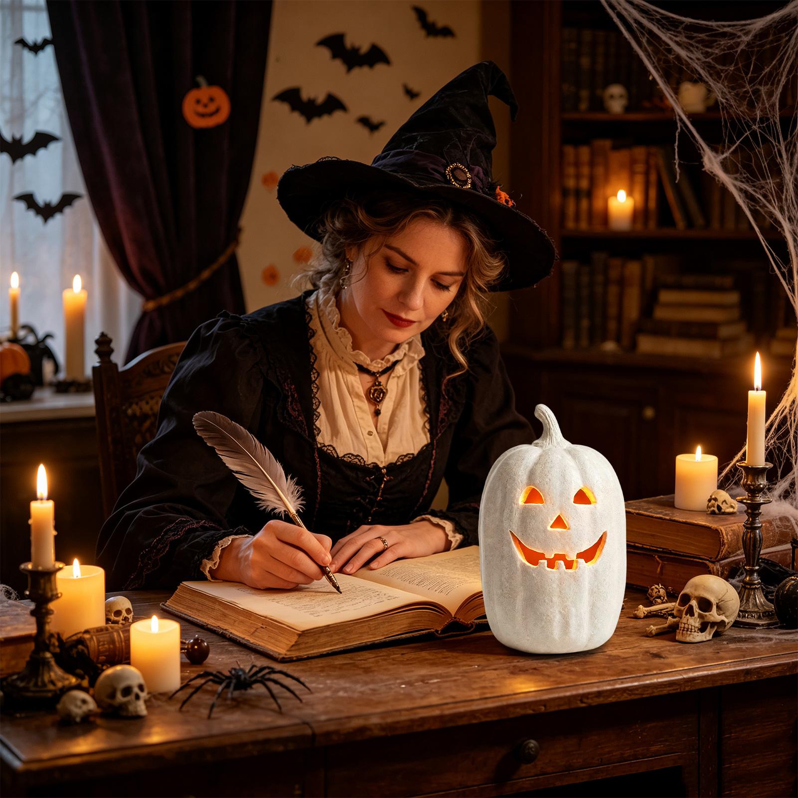 ديكورات اليقطين للهالوين، فانو - مراجعة Pumpkin Lantern Halloween وسعره